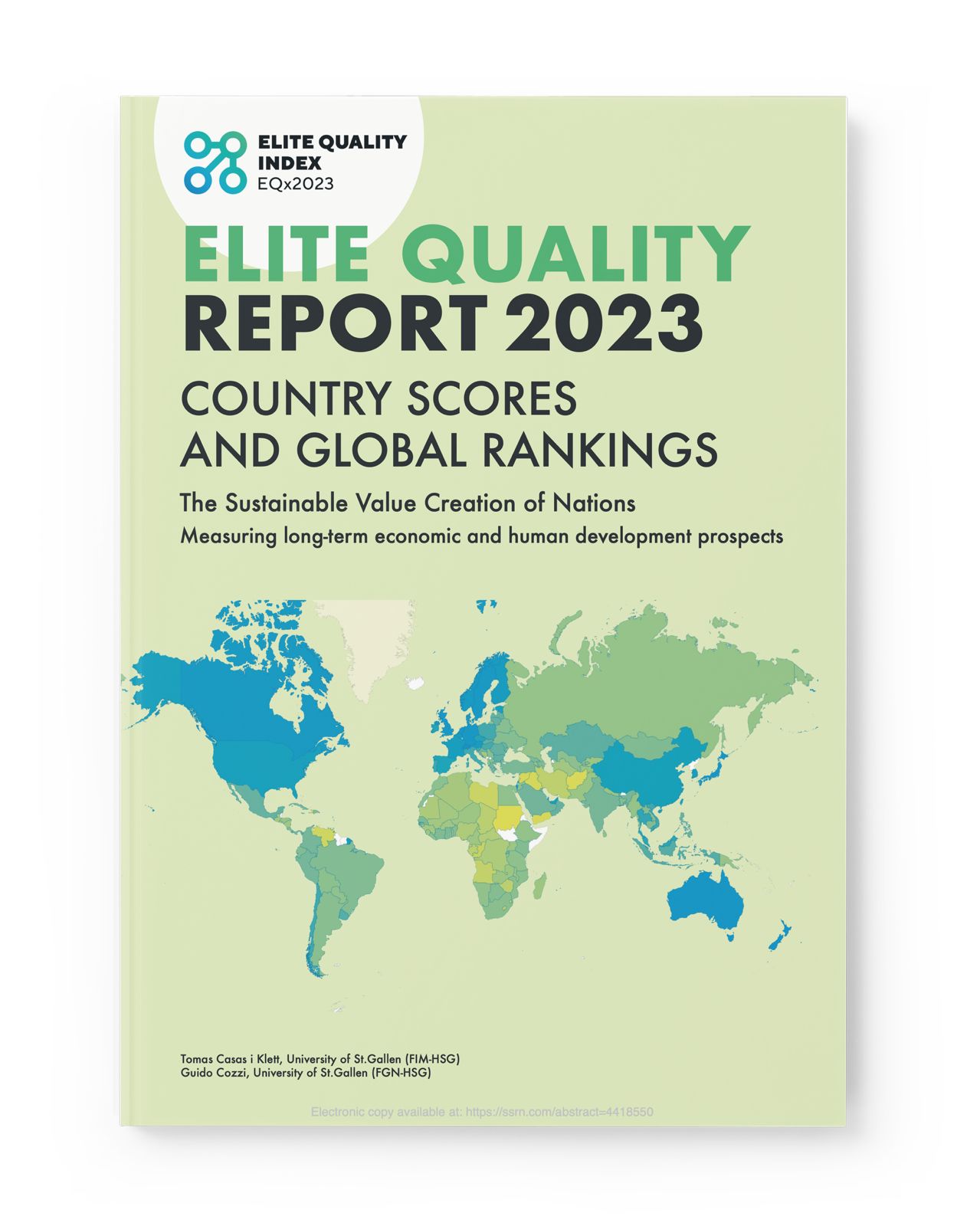 EQx annual report cover