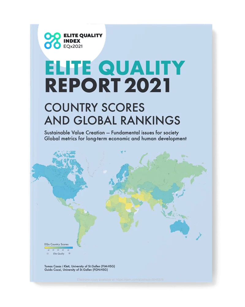 Index of Elite Quality Report 2021 (EQx2021) cover