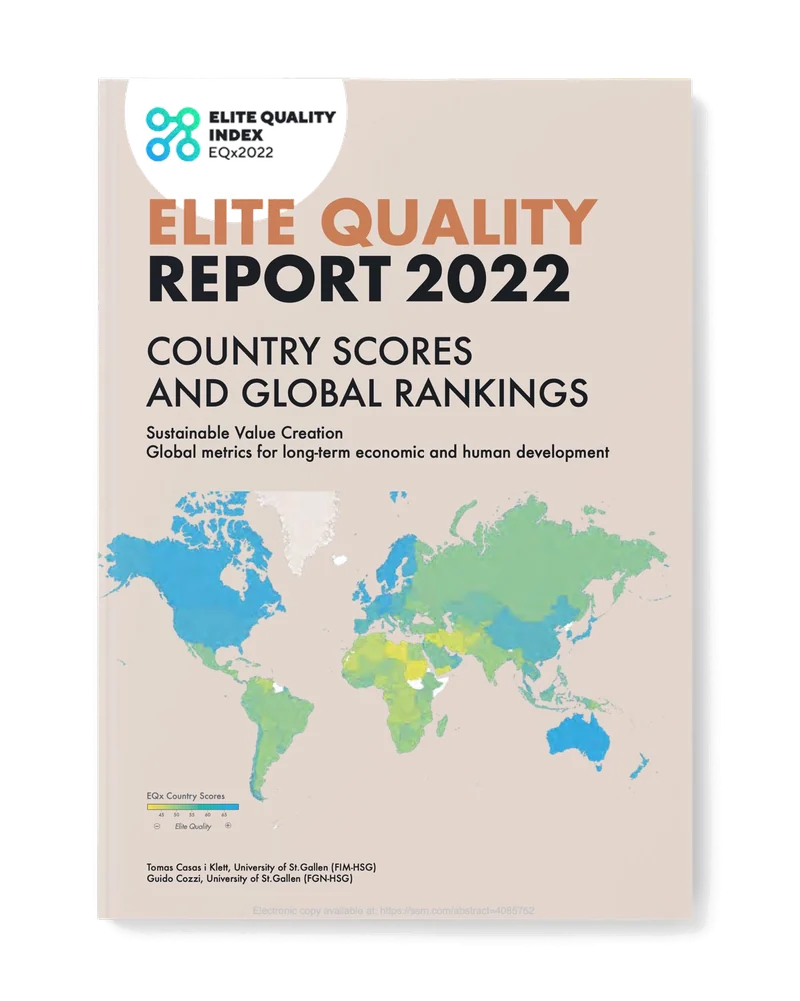 Index of Elite Quality Report 2022 (EQx2022) cover