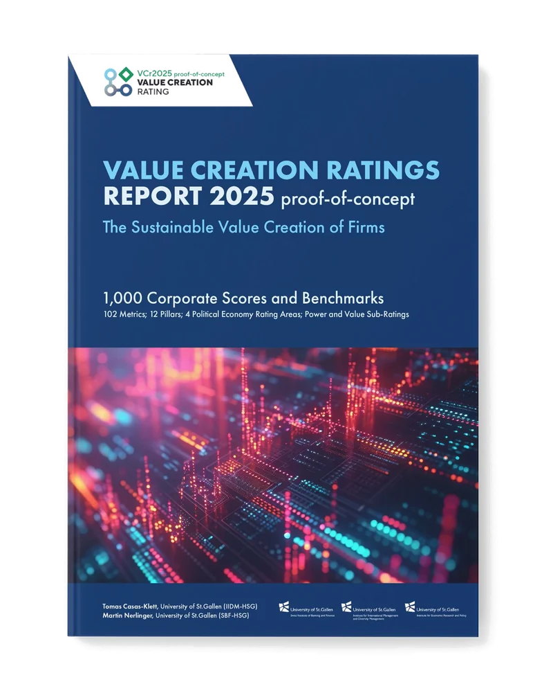 Value Creation Rating Report 2025 (VCr2025) cover